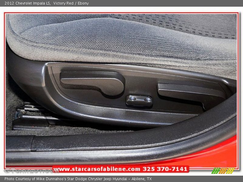 Victory Red / Ebony 2012 Chevrolet Impala LS
