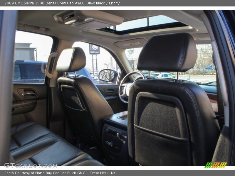 Onyx Black / Ebony 2009 GMC Sierra 1500 Denali Crew Cab AWD