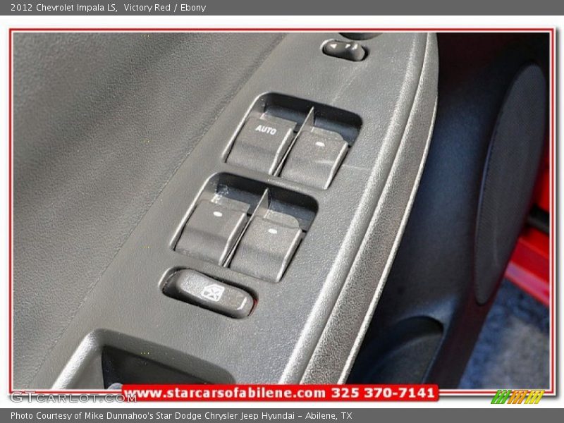 Victory Red / Ebony 2012 Chevrolet Impala LS