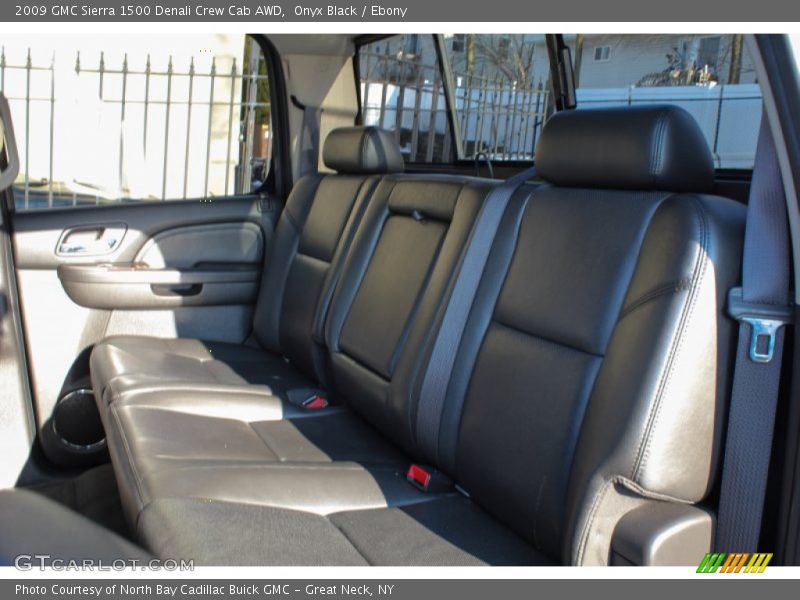 Onyx Black / Ebony 2009 GMC Sierra 1500 Denali Crew Cab AWD