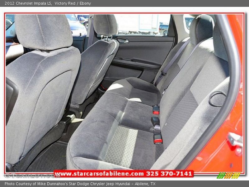 Victory Red / Ebony 2012 Chevrolet Impala LS