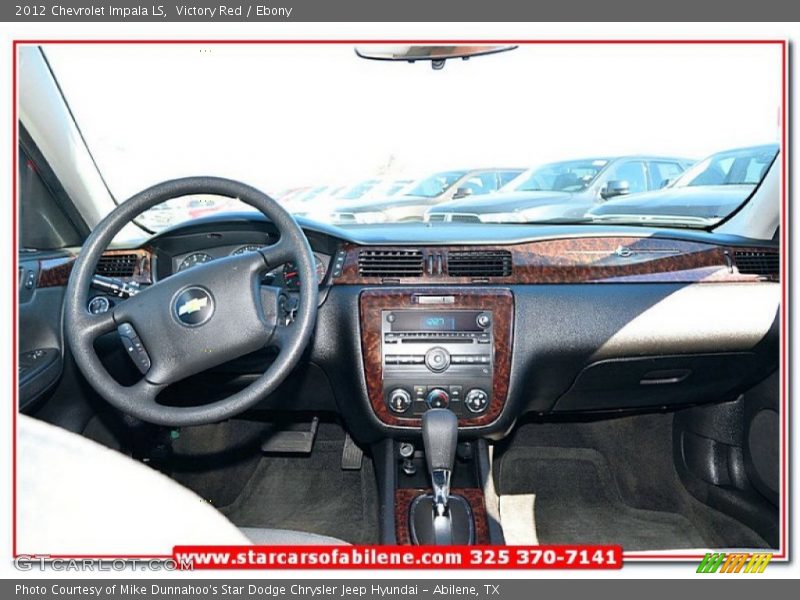 Victory Red / Ebony 2012 Chevrolet Impala LS