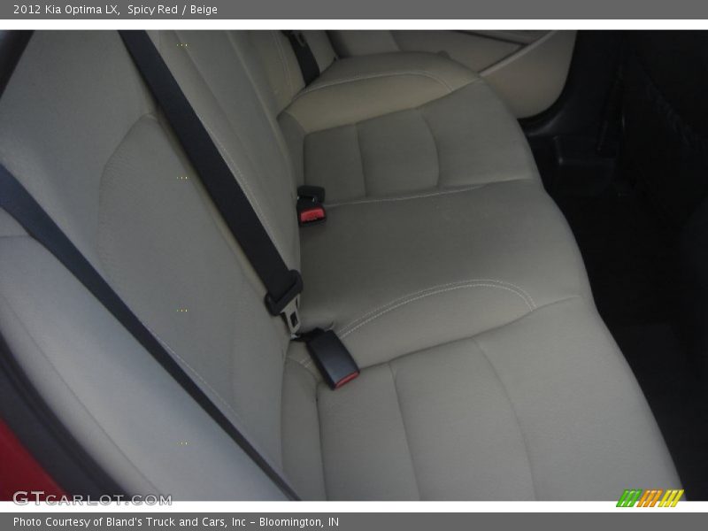 Spicy Red / Beige 2012 Kia Optima LX