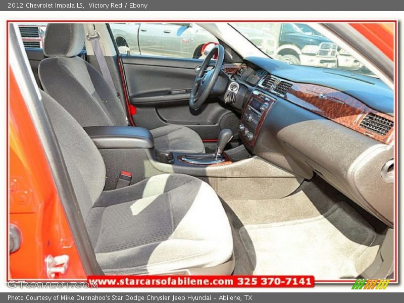 Victory Red / Ebony 2012 Chevrolet Impala LS