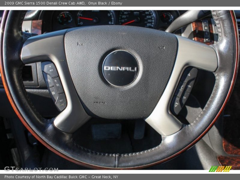Onyx Black / Ebony 2009 GMC Sierra 1500 Denali Crew Cab AWD