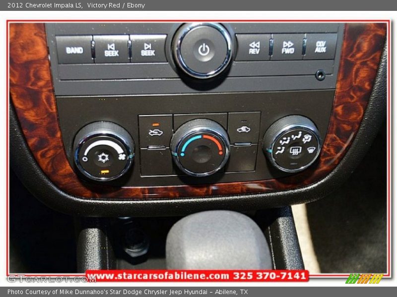 Victory Red / Ebony 2012 Chevrolet Impala LS