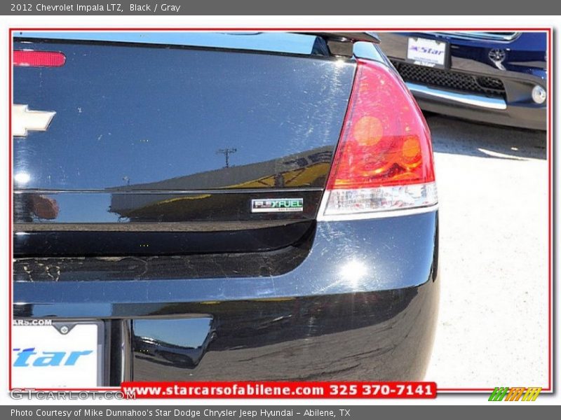 Black / Gray 2012 Chevrolet Impala LTZ