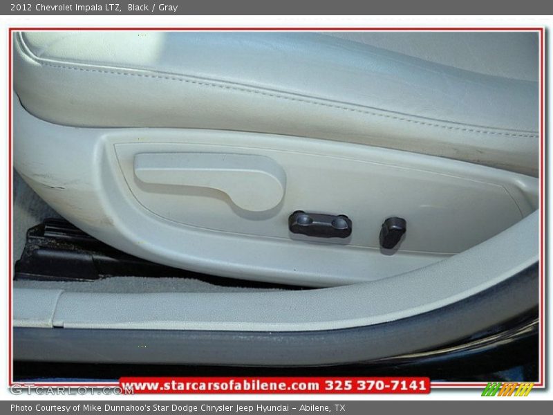 Black / Gray 2012 Chevrolet Impala LTZ
