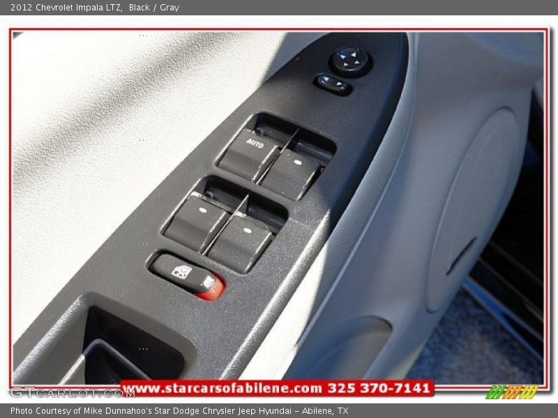Black / Gray 2012 Chevrolet Impala LTZ
