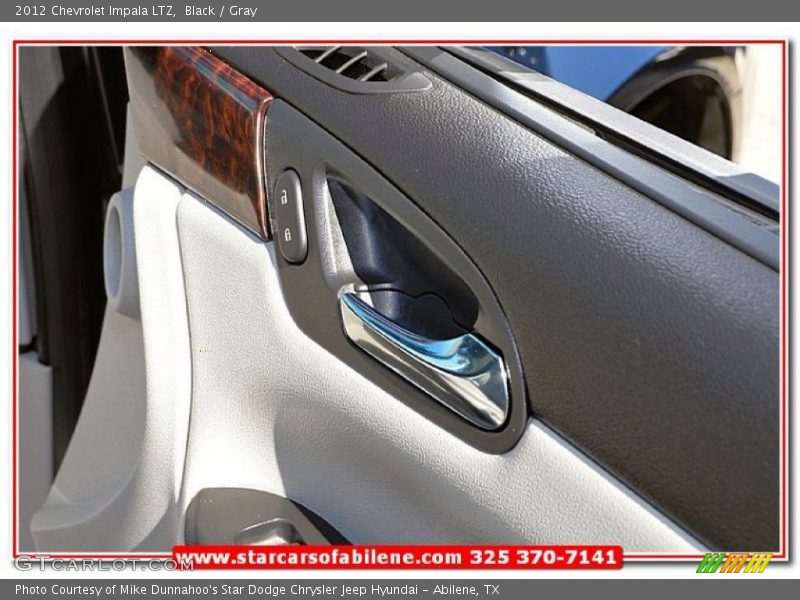 Black / Gray 2012 Chevrolet Impala LTZ