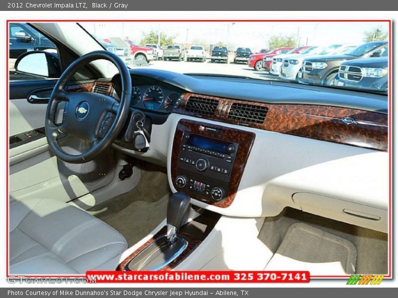 Black / Gray 2012 Chevrolet Impala LTZ