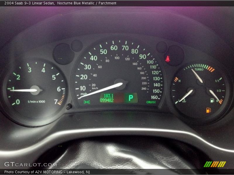  2004 9-3 Linear Sedan Linear Sedan Gauges