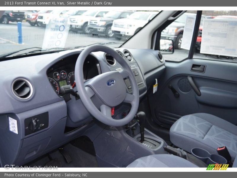 Silver Metallic / Dark Gray 2013 Ford Transit Connect XL Van