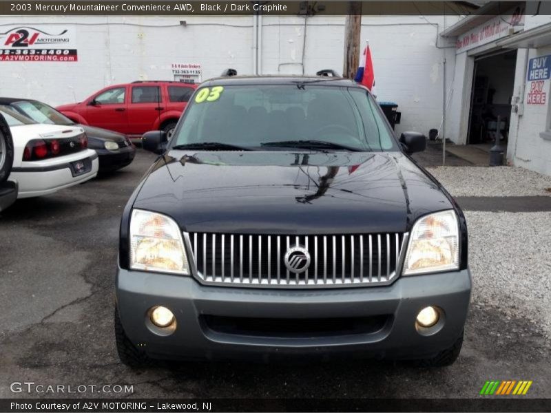 Black / Dark Graphite 2003 Mercury Mountaineer Convenience AWD