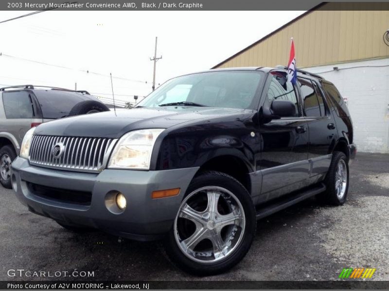 Black / Dark Graphite 2003 Mercury Mountaineer Convenience AWD