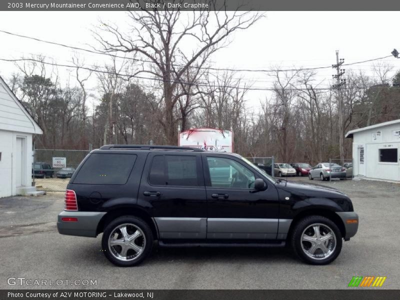 Black / Dark Graphite 2003 Mercury Mountaineer Convenience AWD