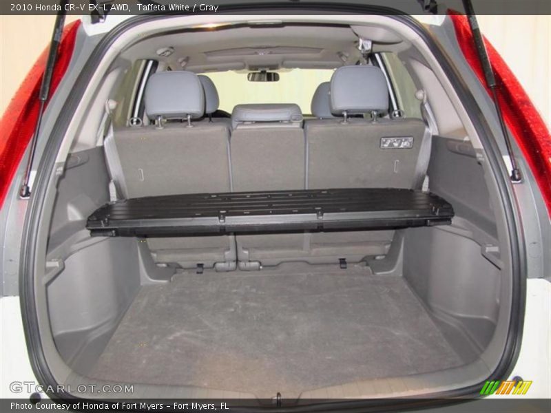Taffeta White / Gray 2010 Honda CR-V EX-L AWD