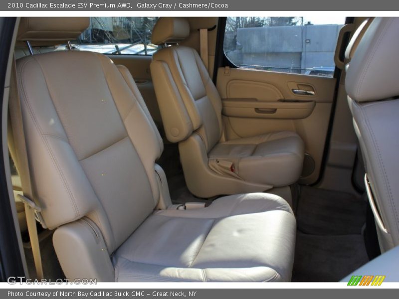 Galaxy Gray / Cashmere/Cocoa 2010 Cadillac Escalade ESV Premium AWD