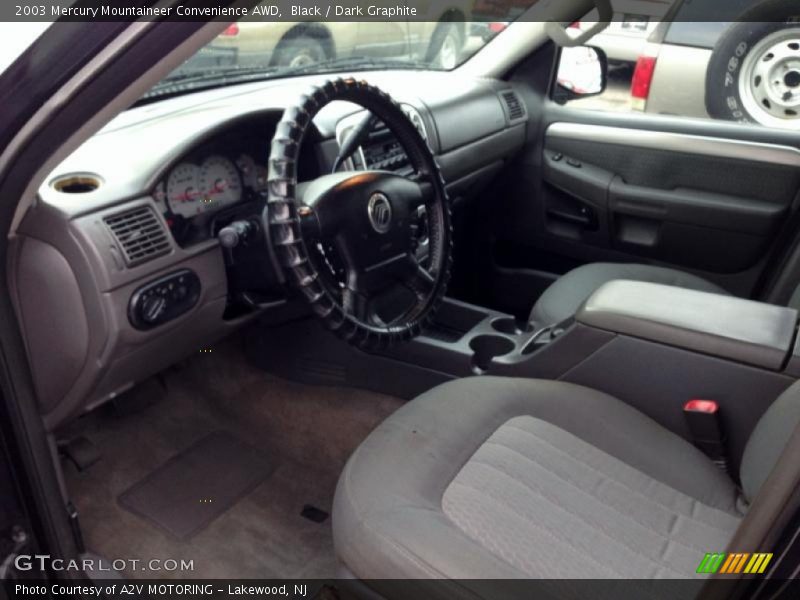 Black / Dark Graphite 2003 Mercury Mountaineer Convenience AWD