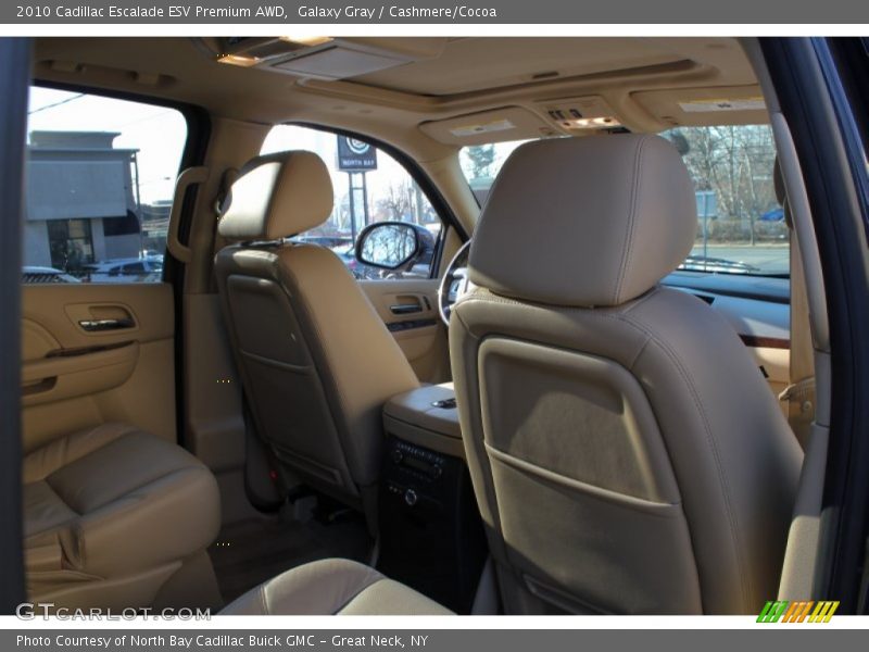 Galaxy Gray / Cashmere/Cocoa 2010 Cadillac Escalade ESV Premium AWD