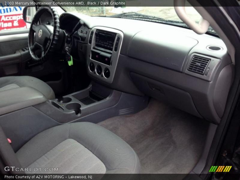 Black / Dark Graphite 2003 Mercury Mountaineer Convenience AWD
