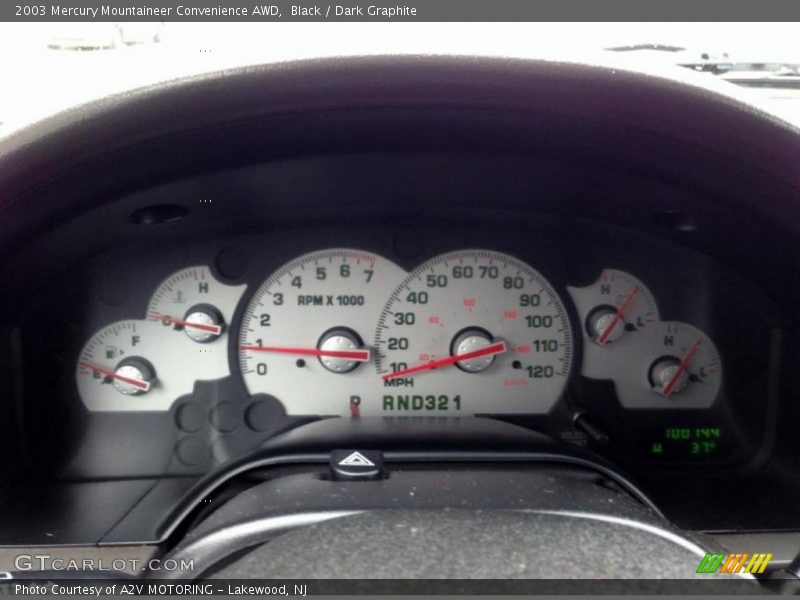  2003 Mountaineer Convenience AWD Convenience AWD Gauges