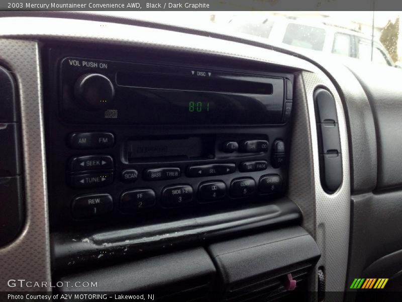 Black / Dark Graphite 2003 Mercury Mountaineer Convenience AWD