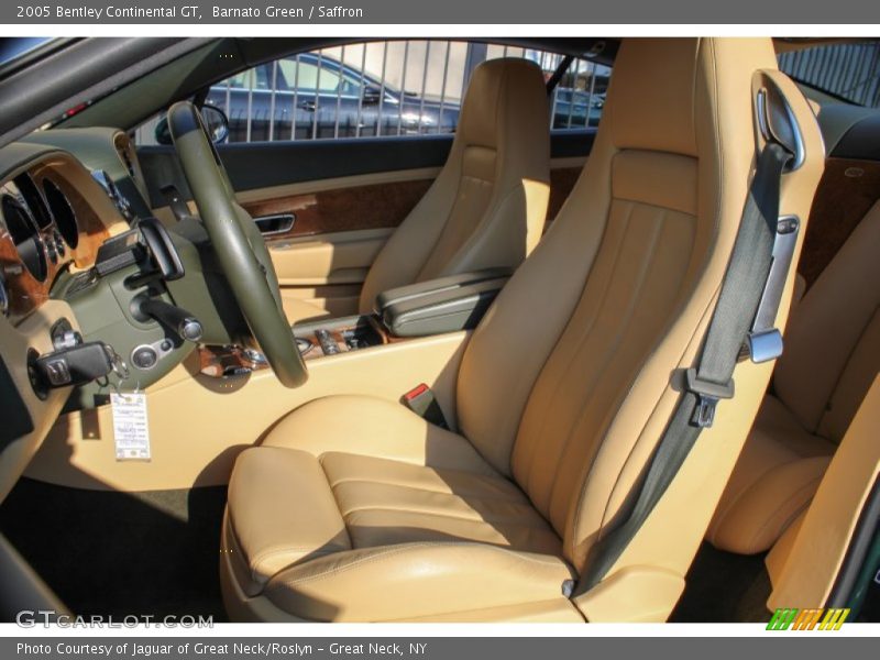 Front Seat of 2005 Continental GT 