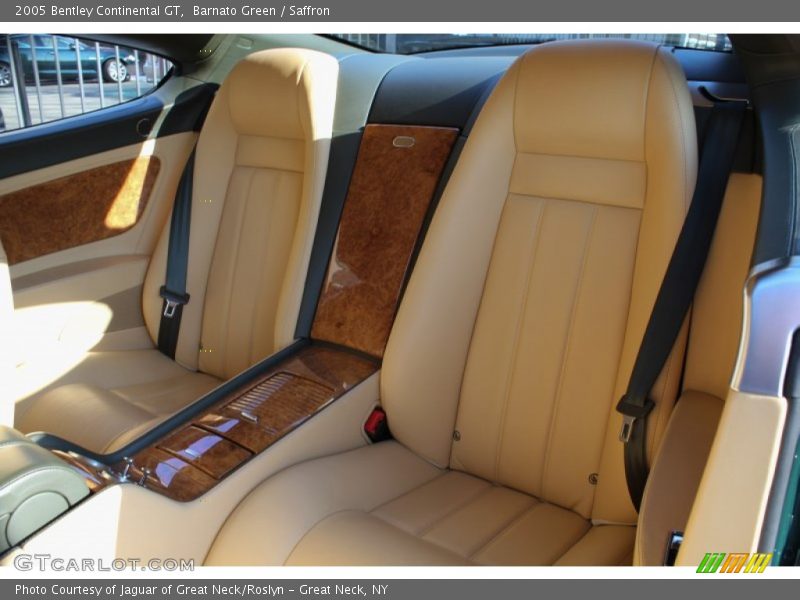 Rear Seat of 2005 Continental GT 