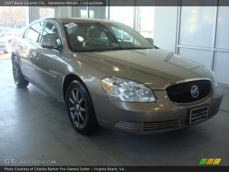 Sandstone Metallic / Cocoa/Shale 2007 Buick Lucerne CXL