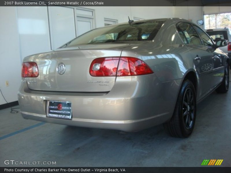 Sandstone Metallic / Cocoa/Shale 2007 Buick Lucerne CXL