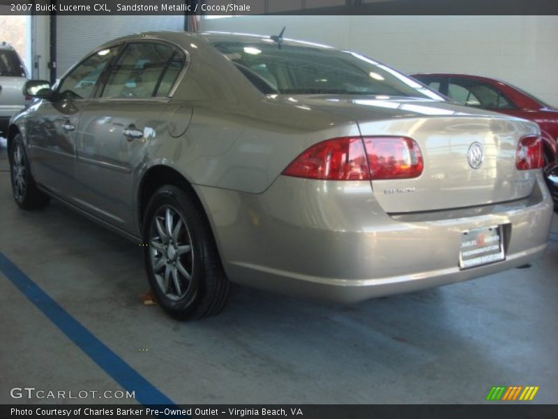Sandstone Metallic / Cocoa/Shale 2007 Buick Lucerne CXL