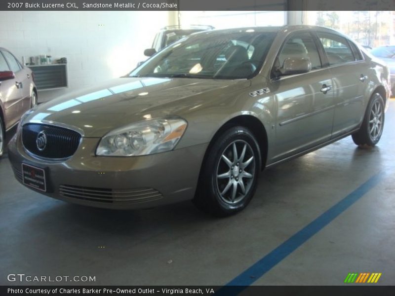 Sandstone Metallic / Cocoa/Shale 2007 Buick Lucerne CXL