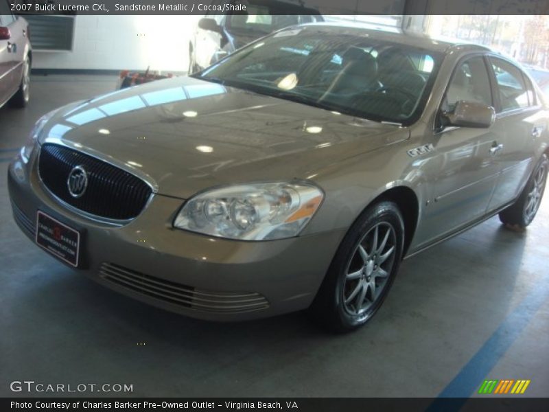 Sandstone Metallic / Cocoa/Shale 2007 Buick Lucerne CXL