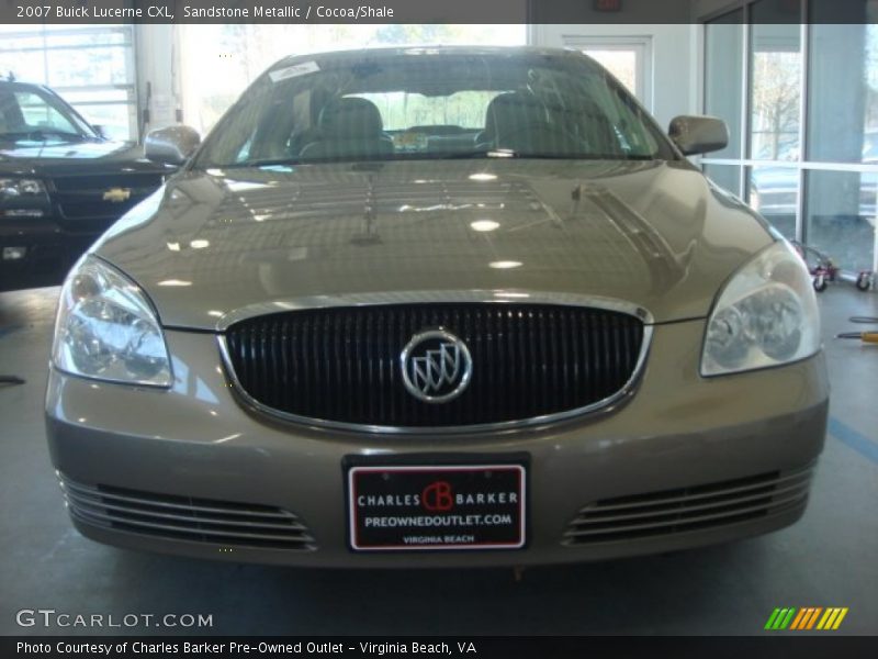 Sandstone Metallic / Cocoa/Shale 2007 Buick Lucerne CXL