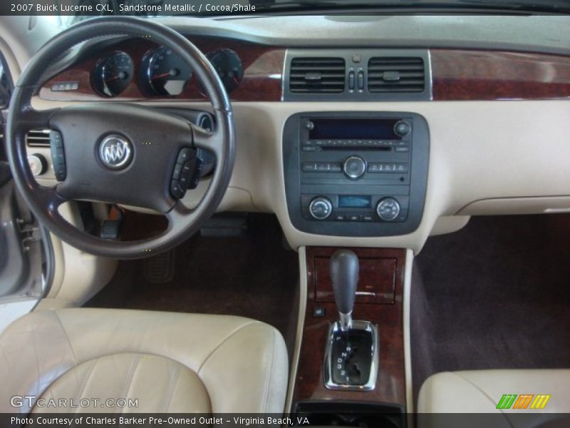 Sandstone Metallic / Cocoa/Shale 2007 Buick Lucerne CXL