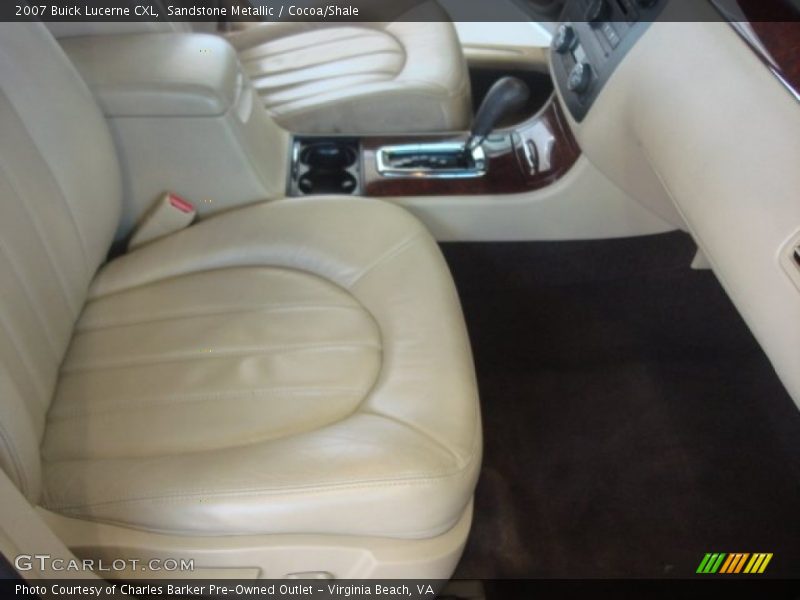 Sandstone Metallic / Cocoa/Shale 2007 Buick Lucerne CXL