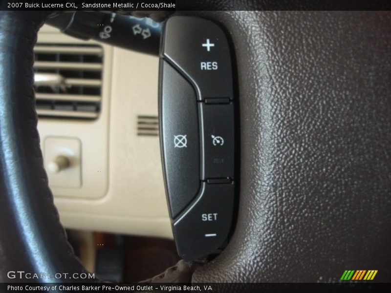 Sandstone Metallic / Cocoa/Shale 2007 Buick Lucerne CXL