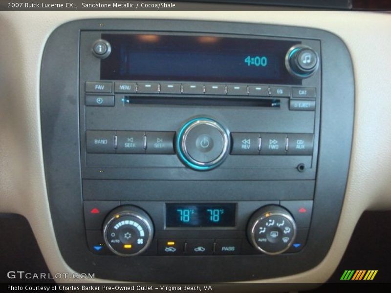 Sandstone Metallic / Cocoa/Shale 2007 Buick Lucerne CXL