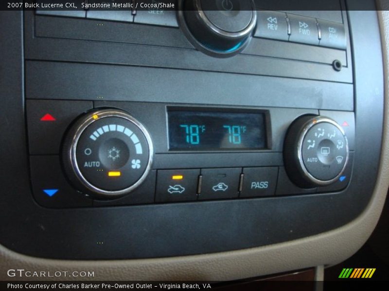 Sandstone Metallic / Cocoa/Shale 2007 Buick Lucerne CXL