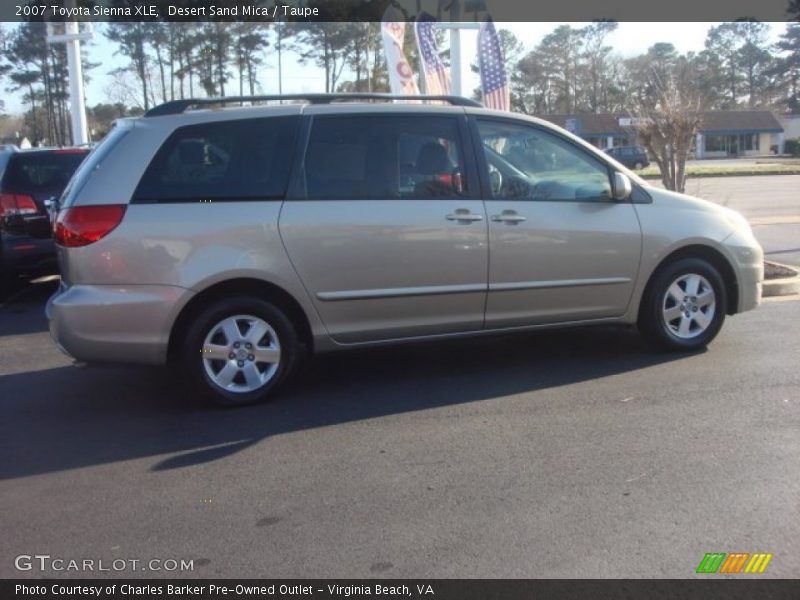 Desert Sand Mica / Taupe 2007 Toyota Sienna XLE