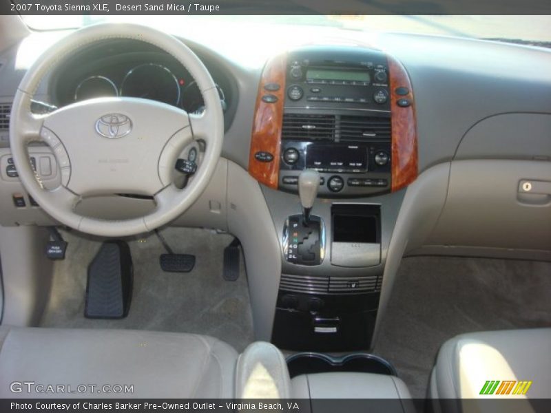 Desert Sand Mica / Taupe 2007 Toyota Sienna XLE