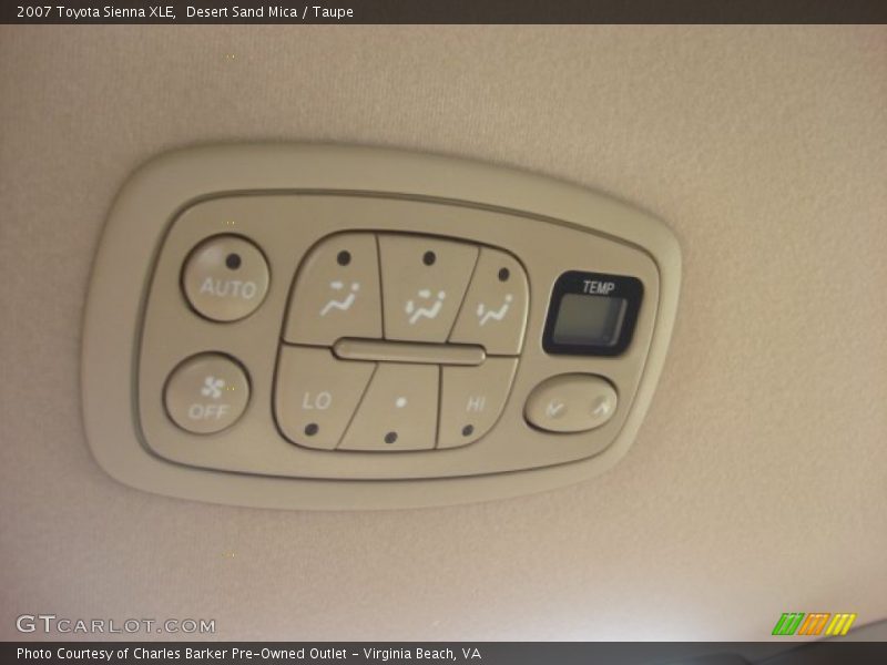 Desert Sand Mica / Taupe 2007 Toyota Sienna XLE