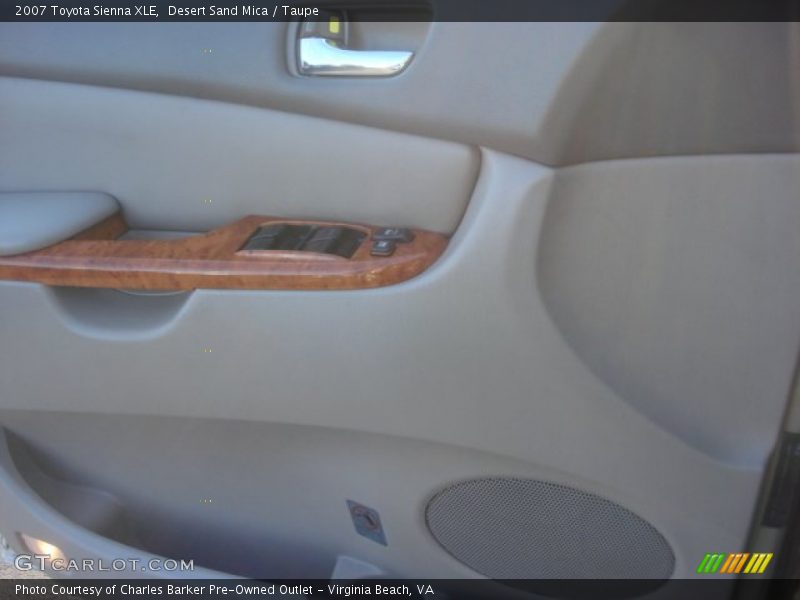 Desert Sand Mica / Taupe 2007 Toyota Sienna XLE