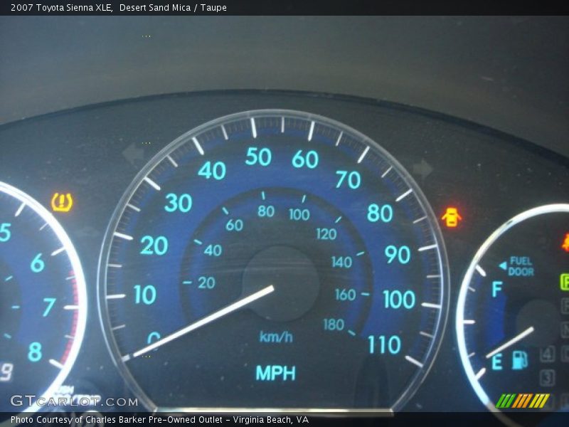 Desert Sand Mica / Taupe 2007 Toyota Sienna XLE