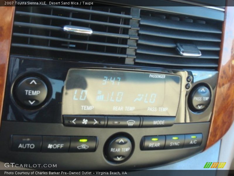 Desert Sand Mica / Taupe 2007 Toyota Sienna XLE