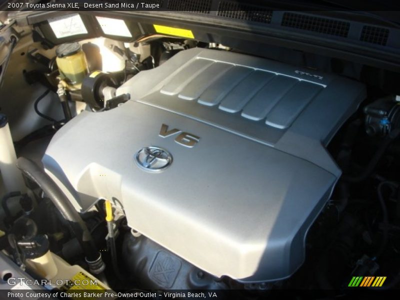 Desert Sand Mica / Taupe 2007 Toyota Sienna XLE