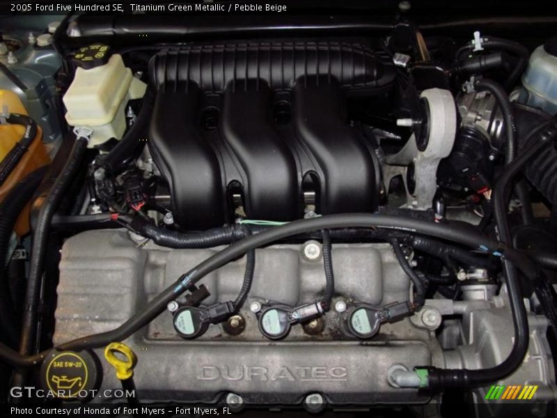 Titanium Green Metallic / Pebble Beige 2005 Ford Five Hundred SE