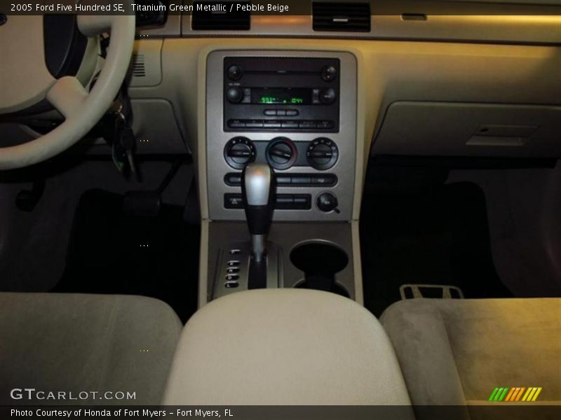 Titanium Green Metallic / Pebble Beige 2005 Ford Five Hundred SE