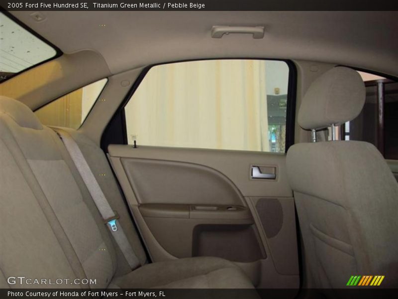 Titanium Green Metallic / Pebble Beige 2005 Ford Five Hundred SE